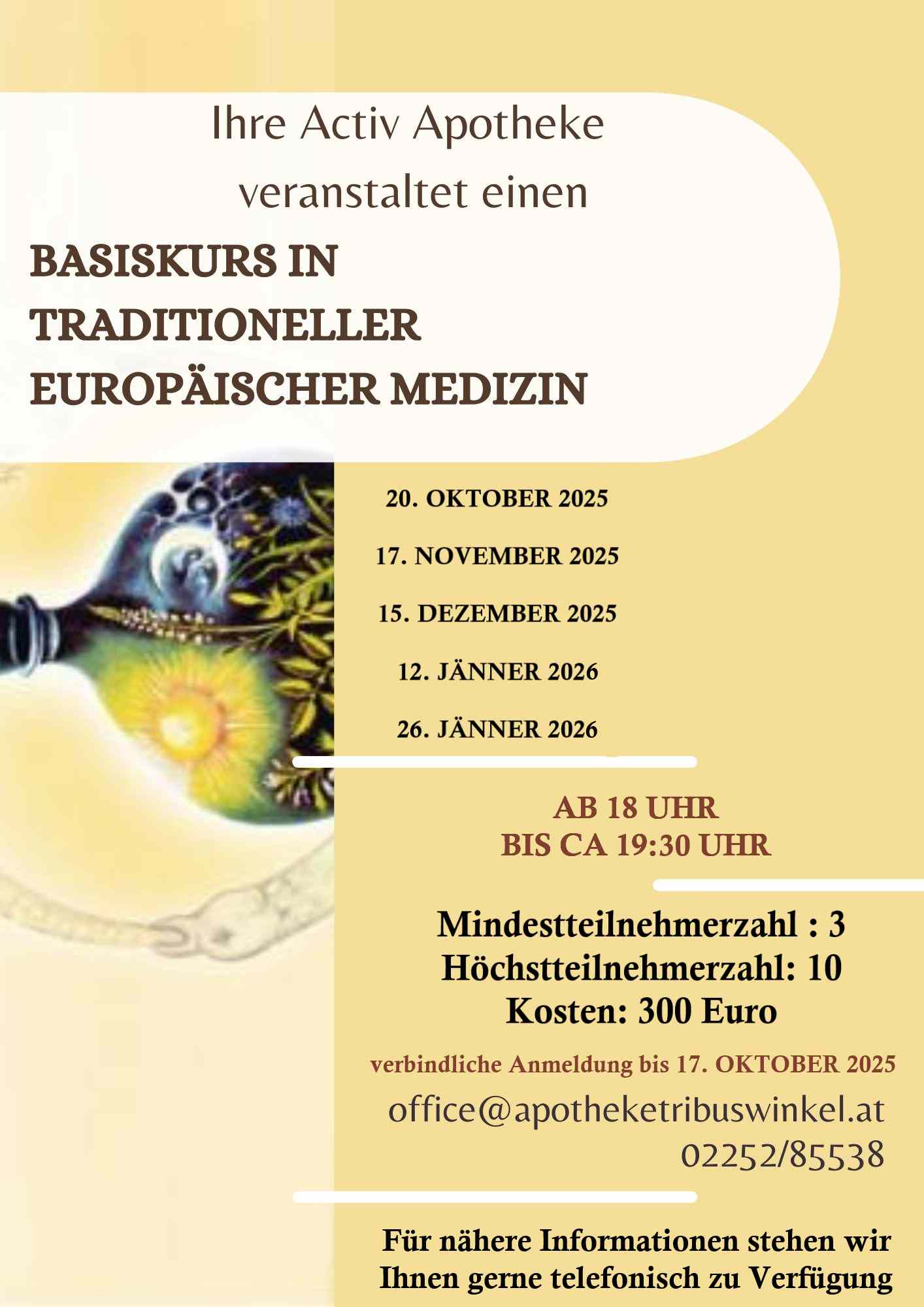 Du betrachtest gerade Basiskurs in Traditioneller Europäischer Medizin